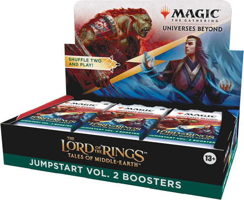 Magic The Gathering The Lord of The Rings: Tales of Middle-Earth Jumpstart Vol. 2 Booster Box - 18 Packs