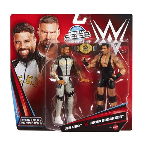 WWE Championship Showdown Series 25 Action Figure 2-Pack Jey Uso & Bron Breakker