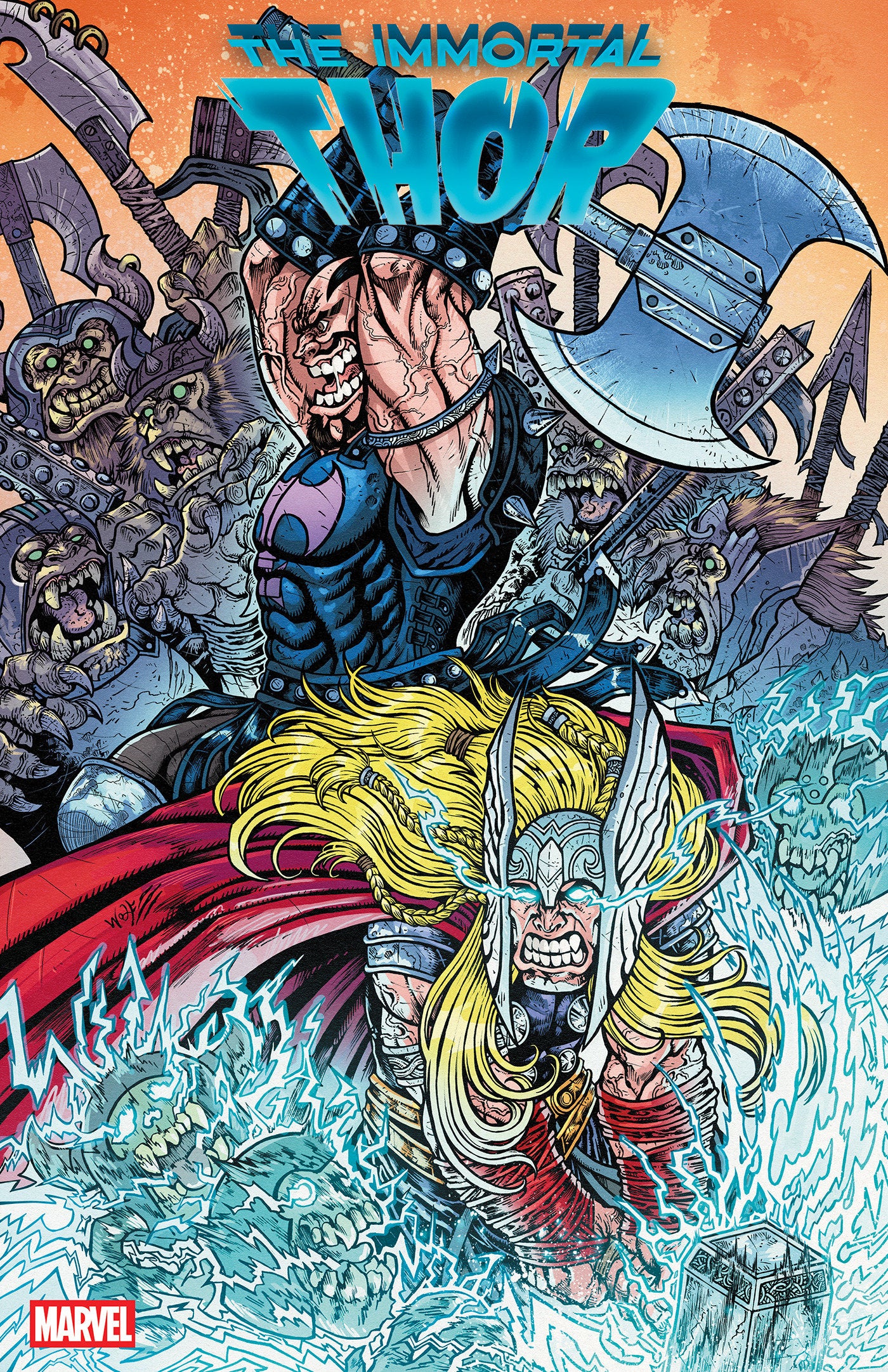 Immortal Thor #23 Maria Wolf Variant 1:25