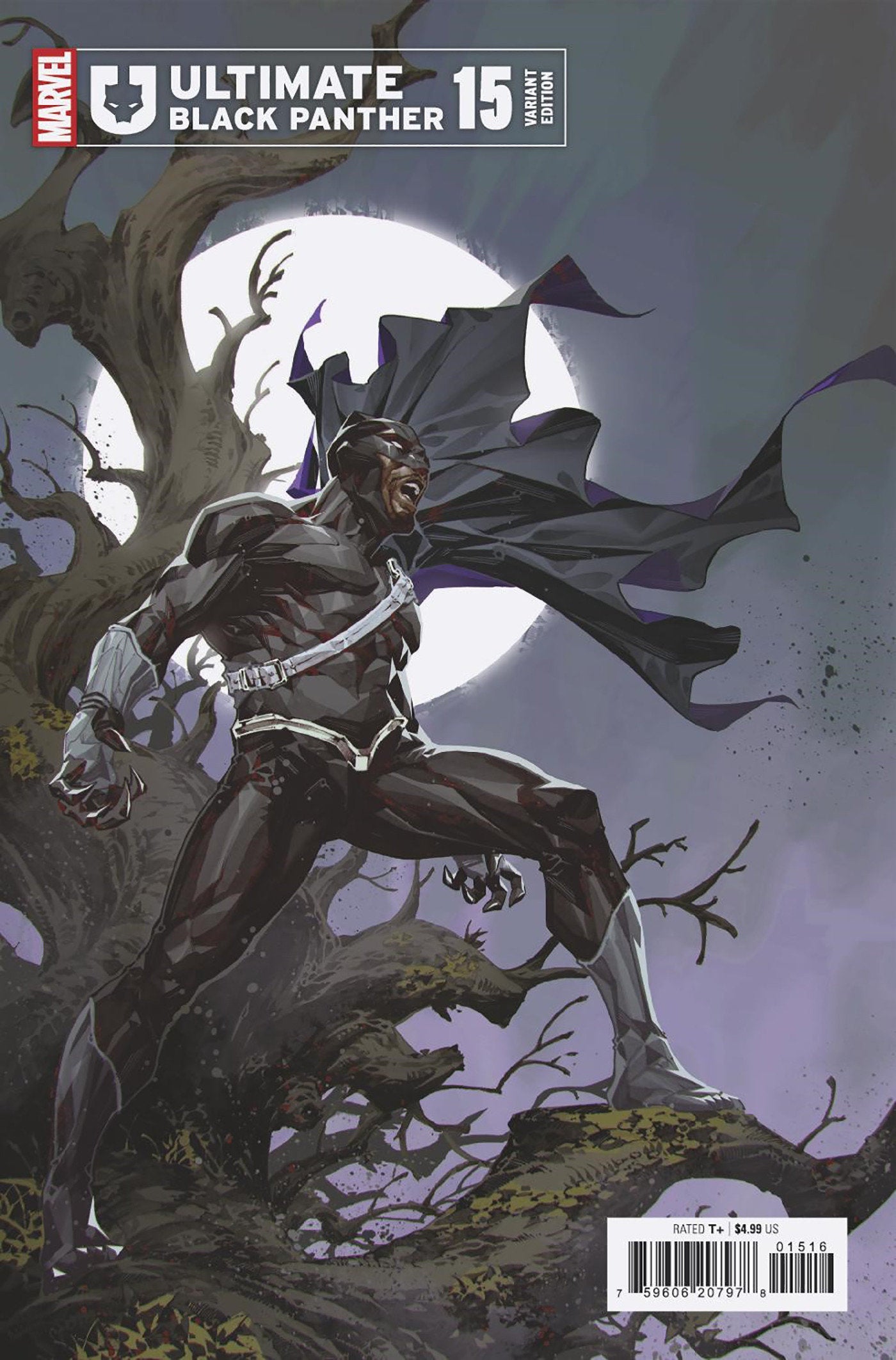 Ultimate Black Panther #15 Kael Ngu Variant 1:25