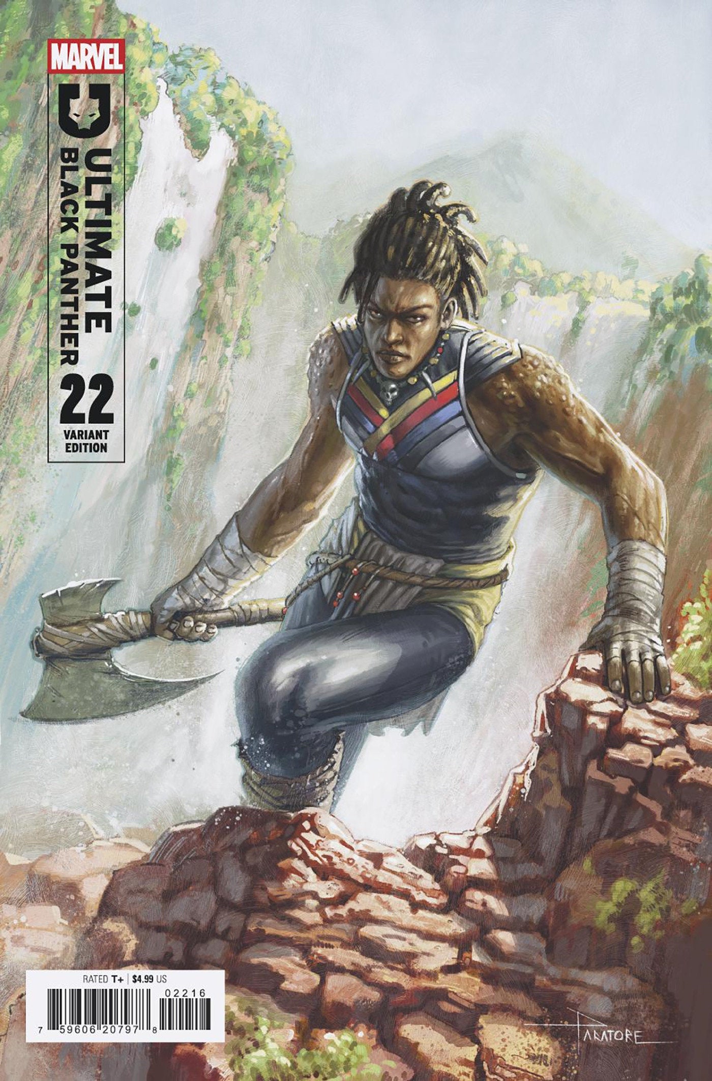 Ultimate Black Panther #22 Davide Paratore Variant 1:25