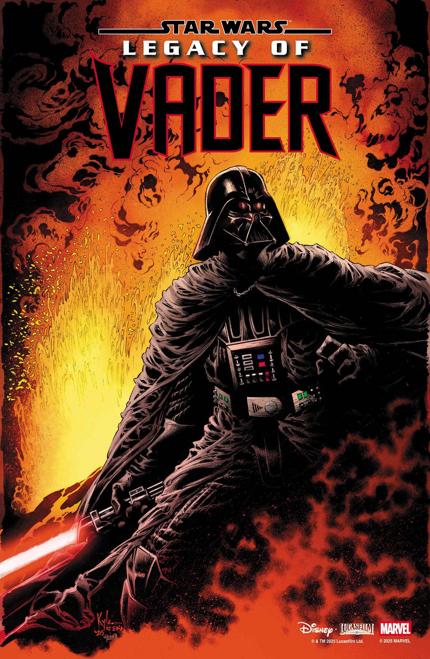 Star Wars: Legacy Of Vader #12 Kyle Hotz Variant 1/25