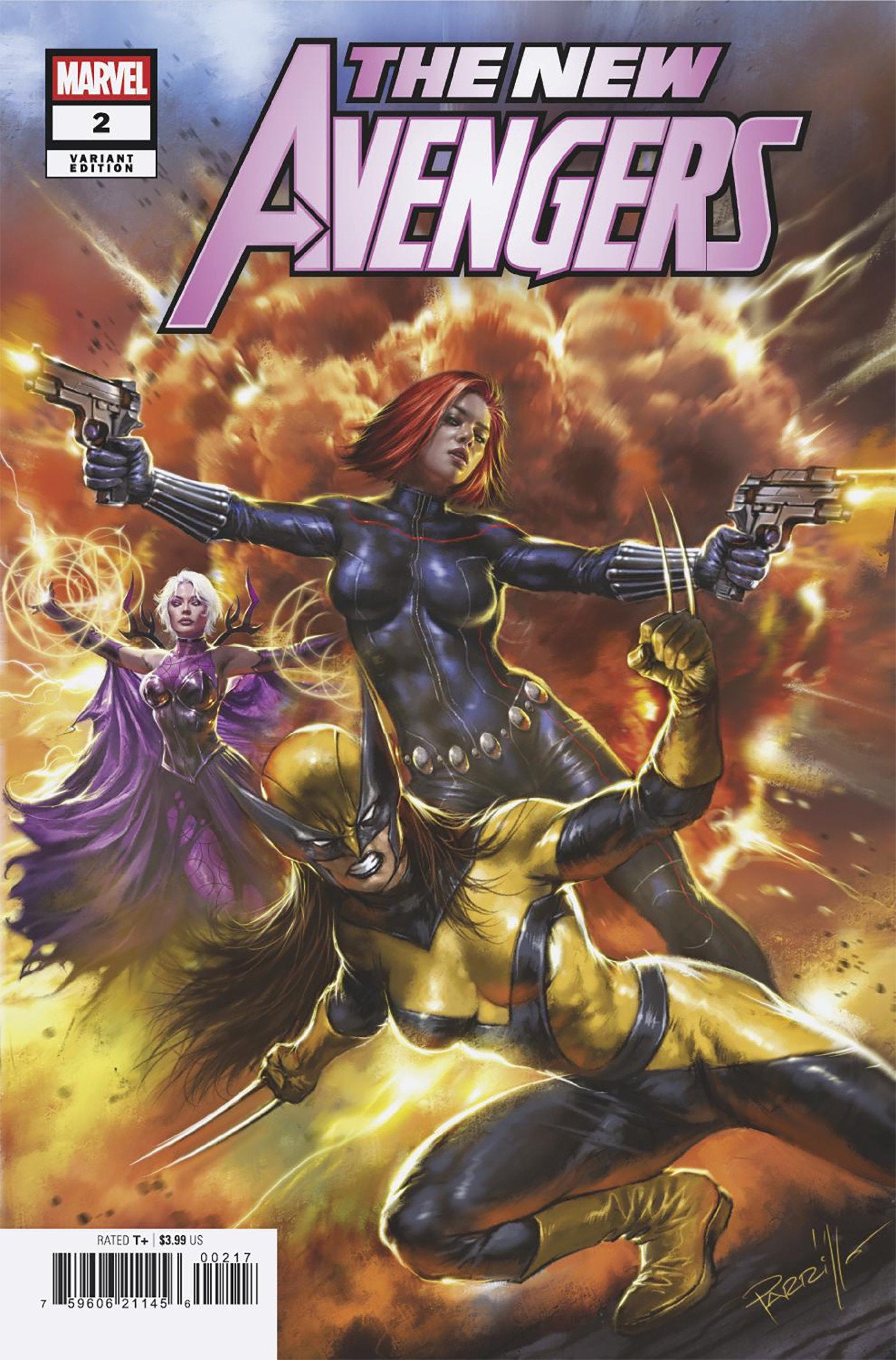 New Avengers #2 Lucio Parrillo Variant 1/25