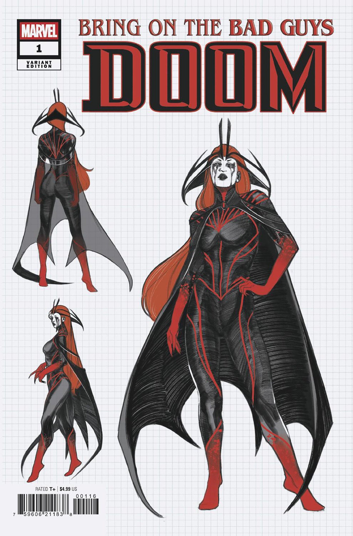 Bring On The Bad Guys: Doom #1 Alessandro Cappuccio Design Variant 1/10
