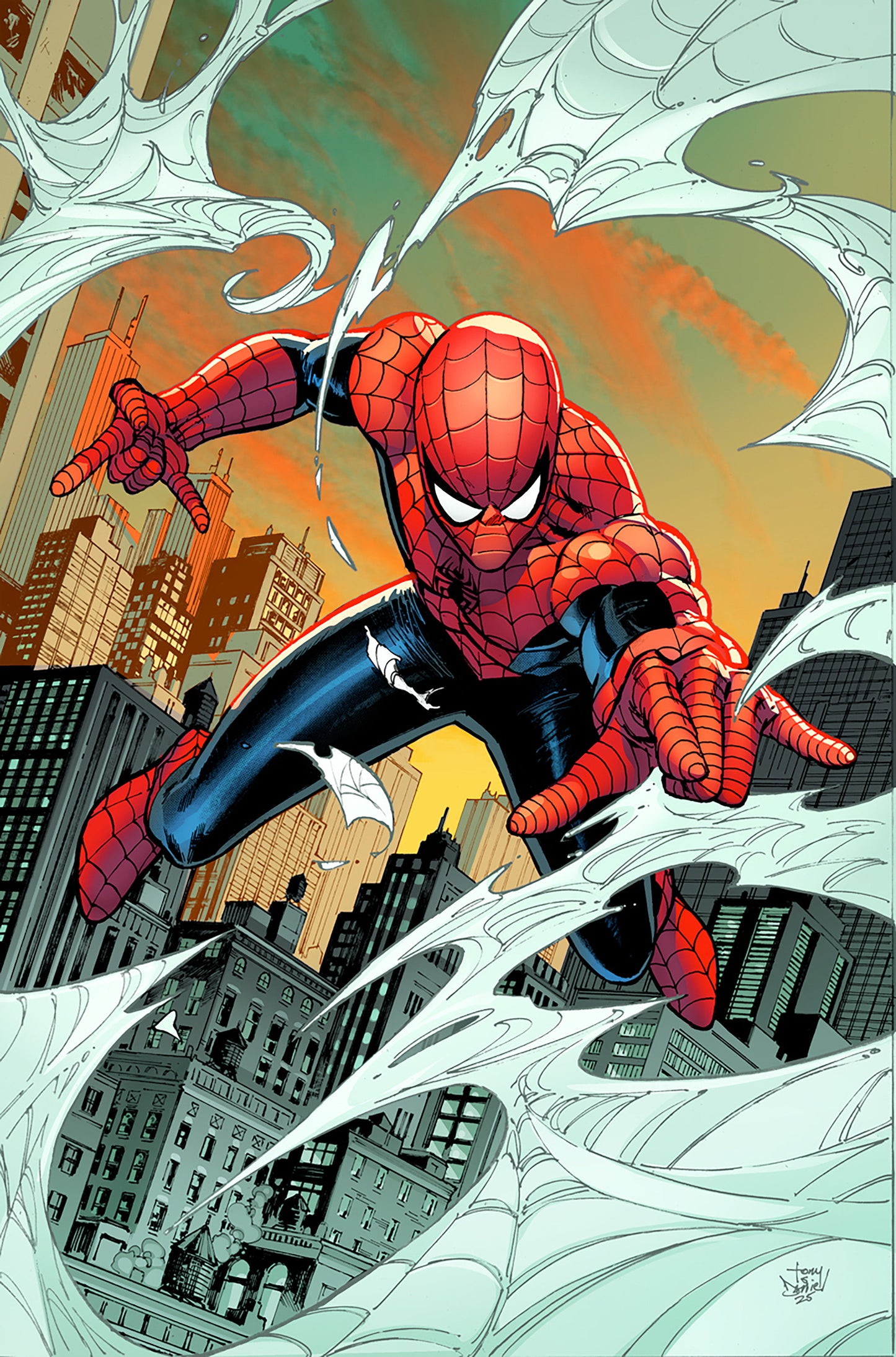 Amazing Spider-Man: Torn #3 Tony Daniel Full Art Variant 1/50