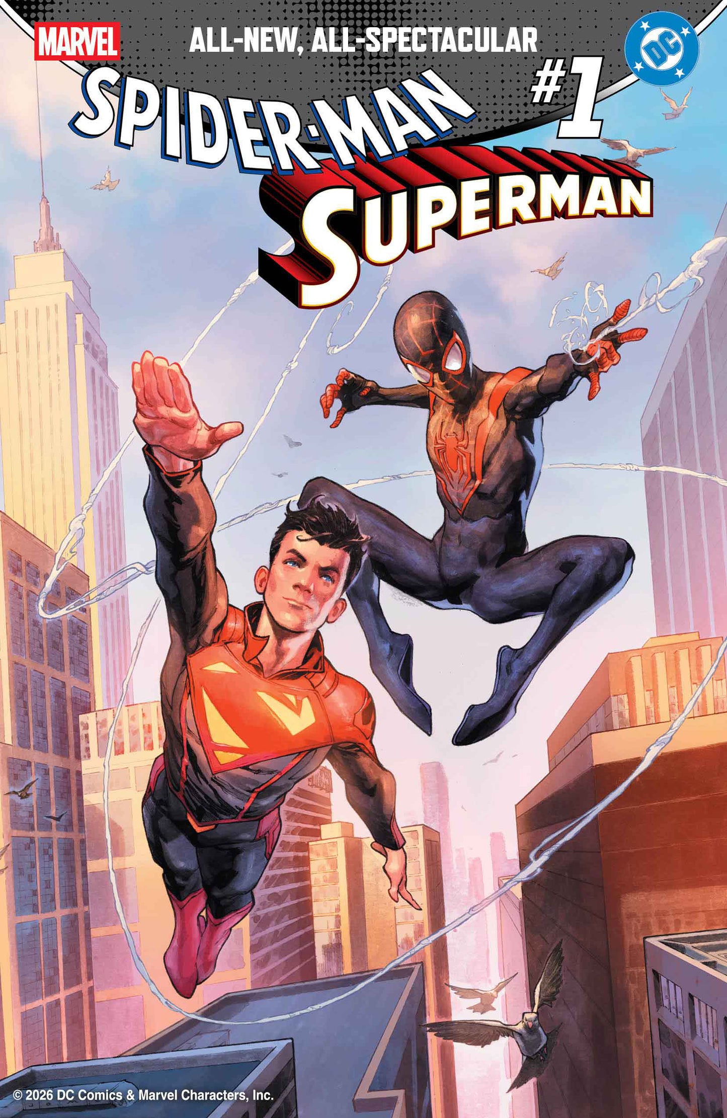 Marvel/DC: Spider-Man/Superman #1 Jerome Opena Variant