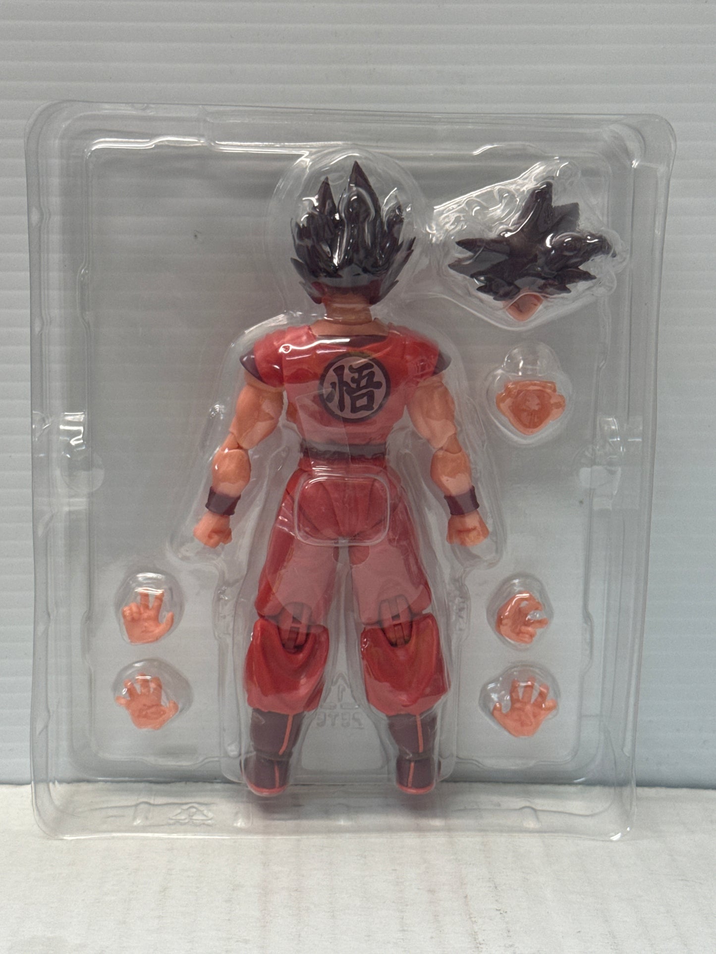 Son Goku Kaio Ken 180000 Power Level - S.H.Figuarts - Open Box Complete - Dragonball Z Action Figure