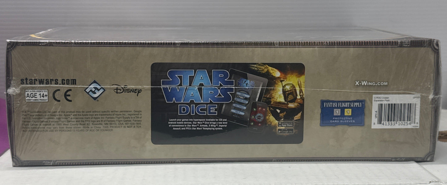 Star Wars X-Wing Game C-ROC Cruiser Expansion Pack SEALED