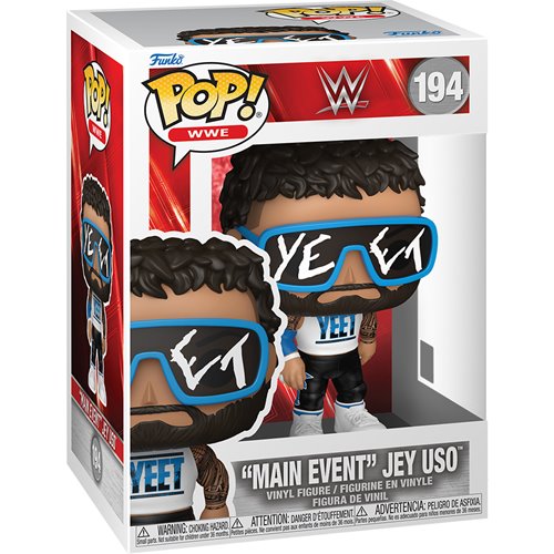 WWE "Main Event" Jey Uso Funko Pop! Vinyl Figure #194