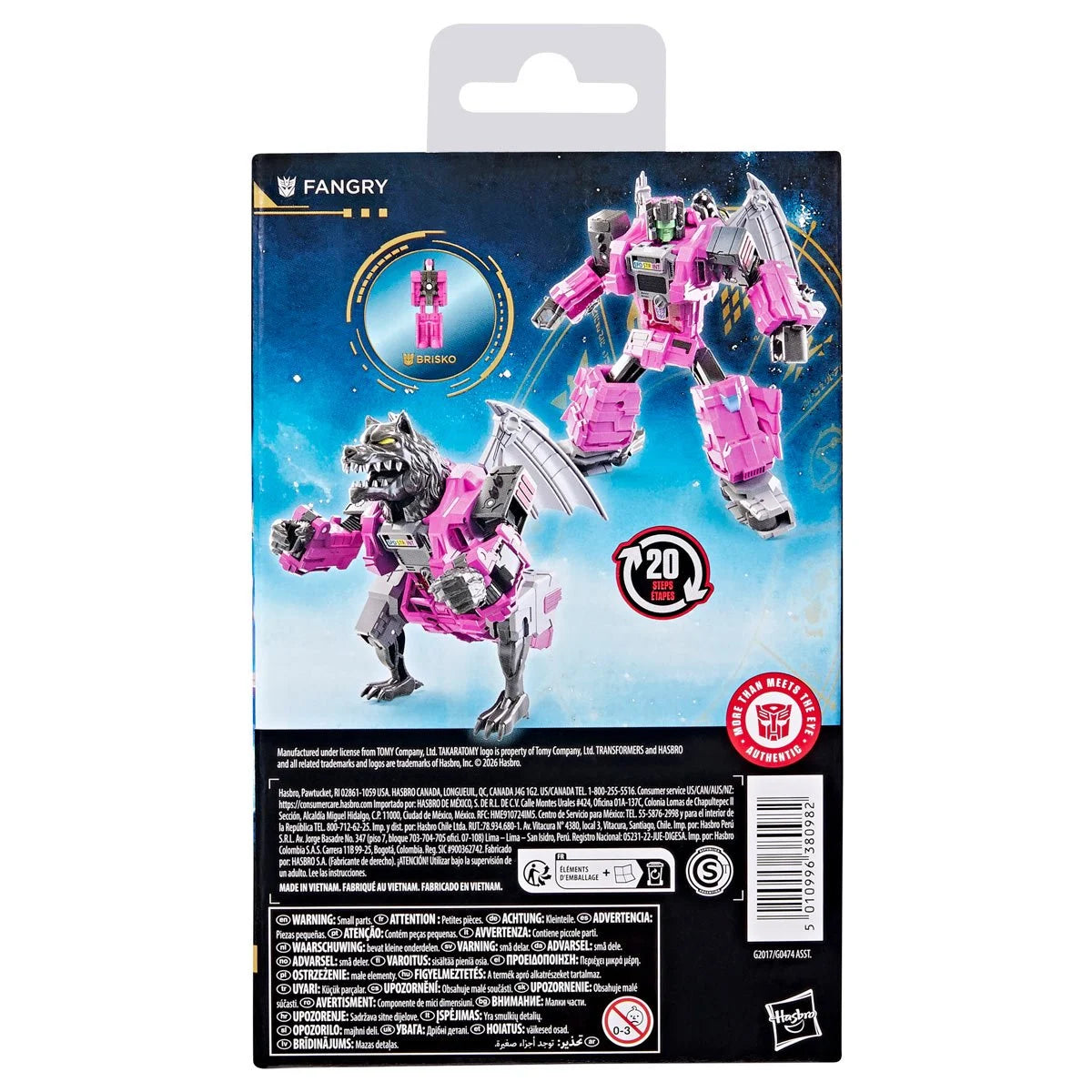 Transformers Age of the Primes Deluxe Class Fangry Action Figure