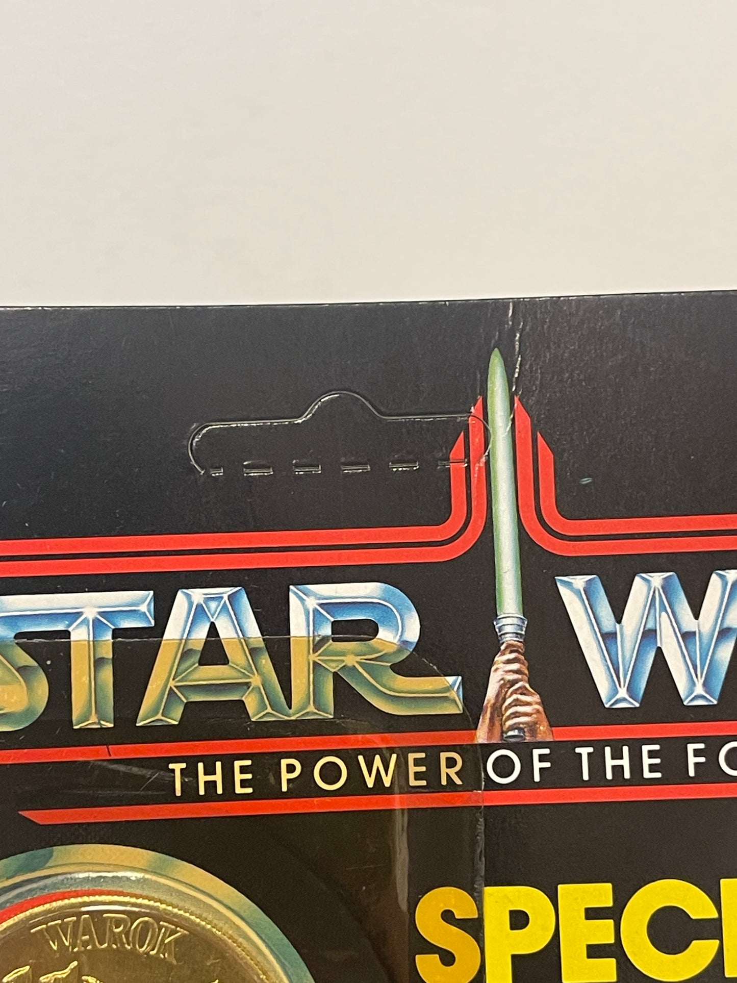 1984 Star Wars 92 Back Power Of The Force Warok Unpunched