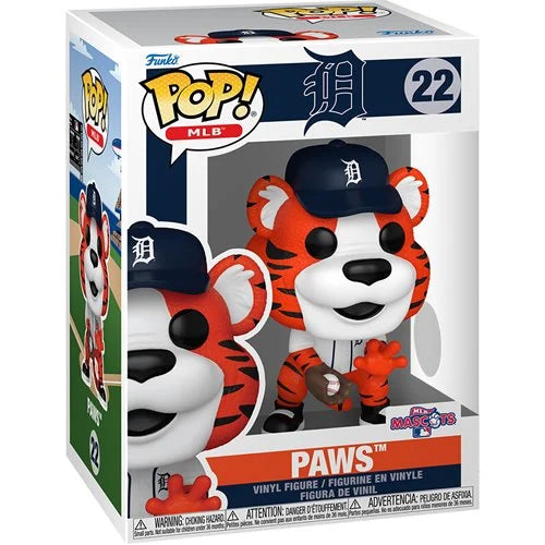 MLB Mascots Tigers Paws Funko Pop! Vinyl Figure #22