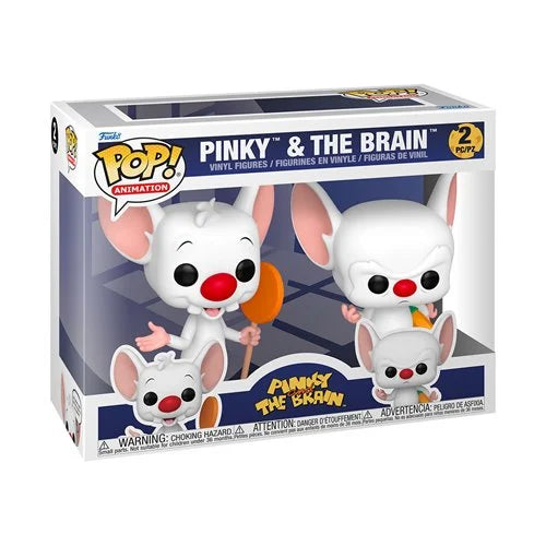 Pinky and The Brain Funko Pop! Vinyl Figure 2-Pack