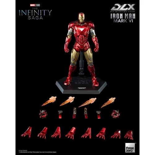 Marvel Studios: The Infinity Saga Iron Man Mark 6 DLX Action Figure