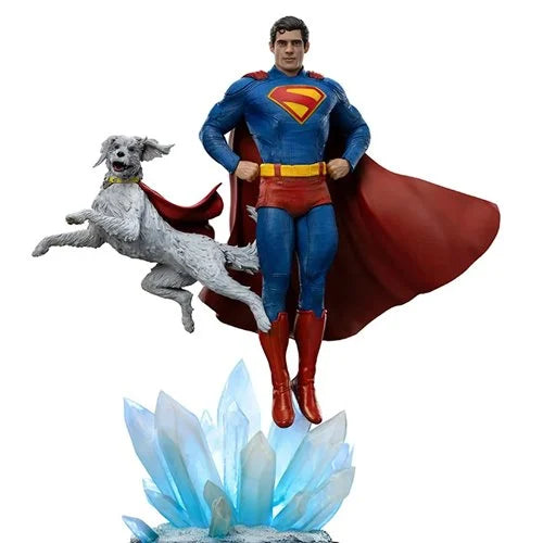 Superman (2025) Superman and Krypto 1:10 Art Scale Limited Edition Statue