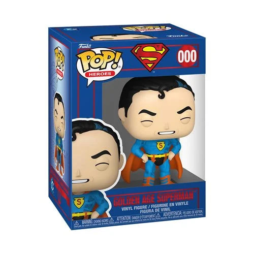 DC Comics Shield Through the Ages Golden Age Superman Funko Pop! Vinyl Figure #000