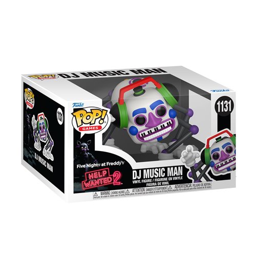 Five Nights at Freddys: Help Wanted 2 DJ Music Man Funko Pop! #1131
