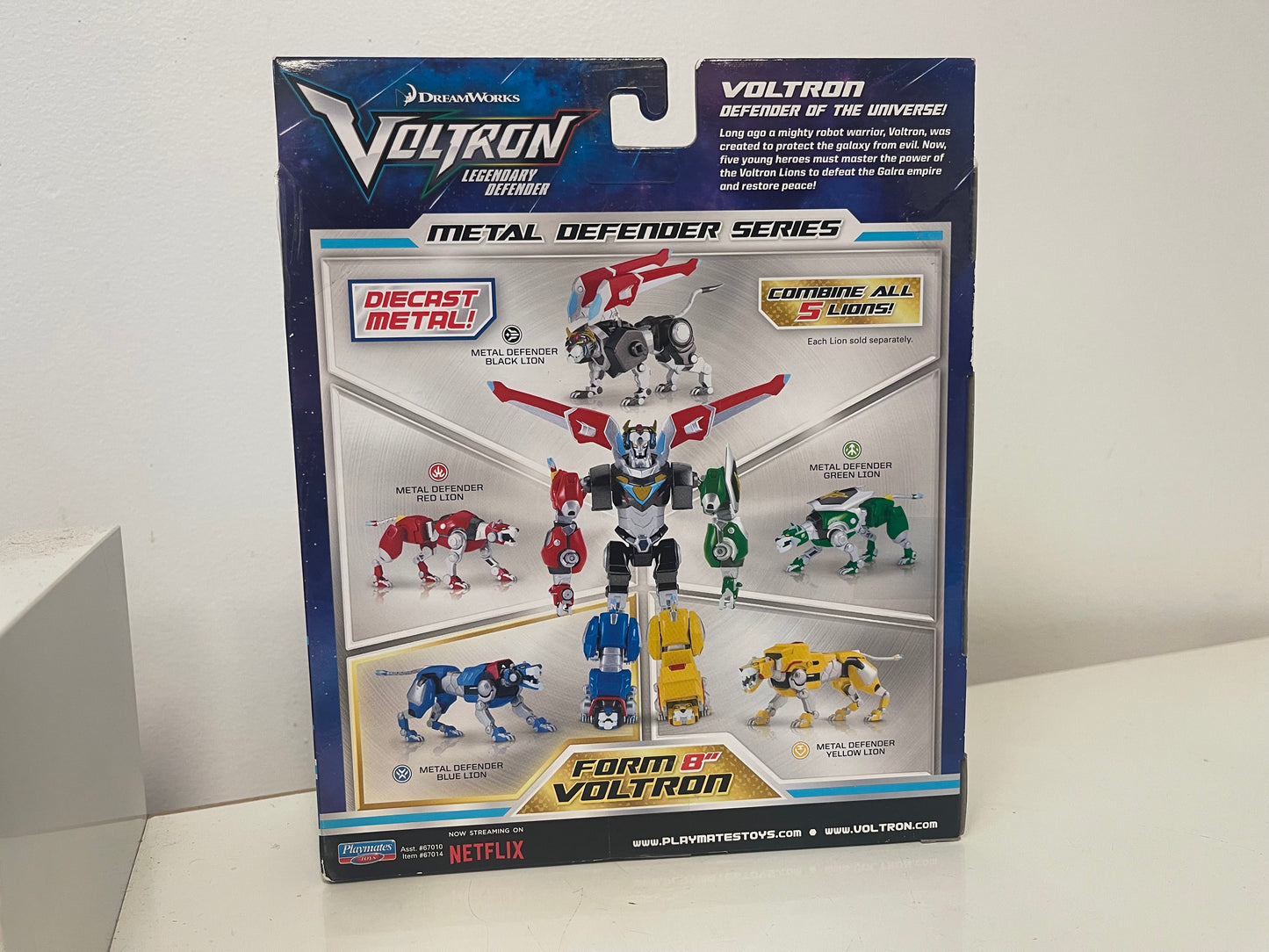 Voltron Legendary Metal Defender Blue Lion