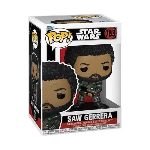 Star Wars: Andor Saw Gerrera Wave 3 Pop! Vinyl Figure