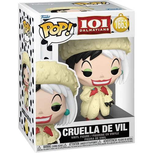 101 Dalmatians Cruella De Vil Funko Pop! Vinyl Figure #1663