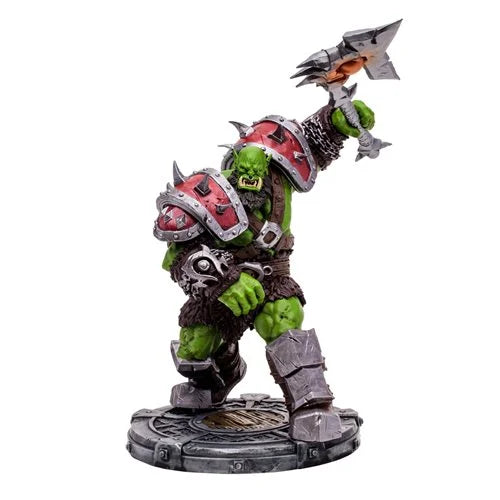 World of Warcraft Wave 1 Orc Warrior Shaman Common 1:12 Scale Posed Figure
