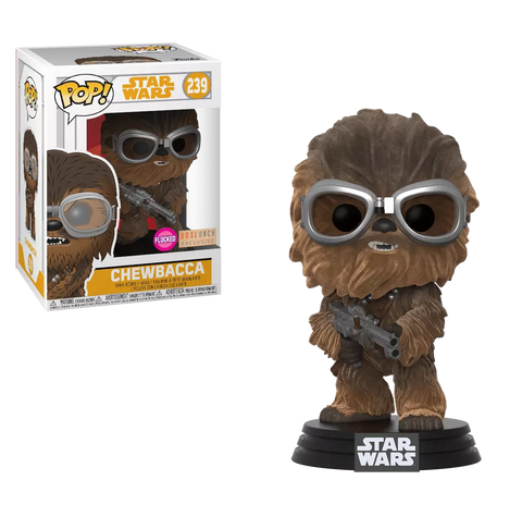Funko POP! Star Wars Solo Chewbacca with Goggles Flocked #239