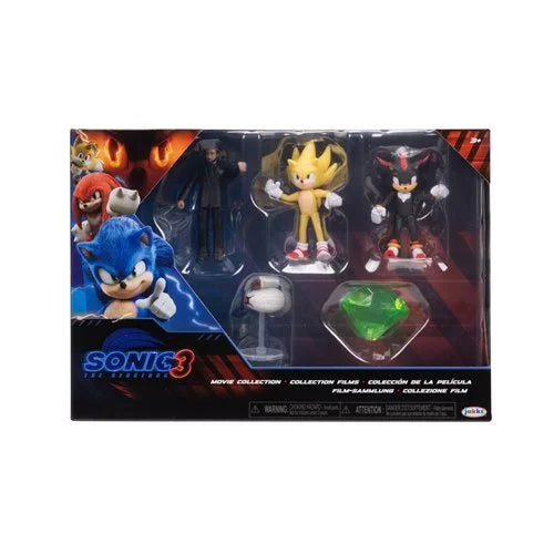 Sonic 3 Movie 2 1/2-Inch Wave 2 Mini-Figure Multi-Pack