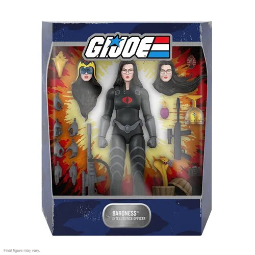 G.I. Joe Ultimates Baroness (Black Suit) 7-Inch Action Figure