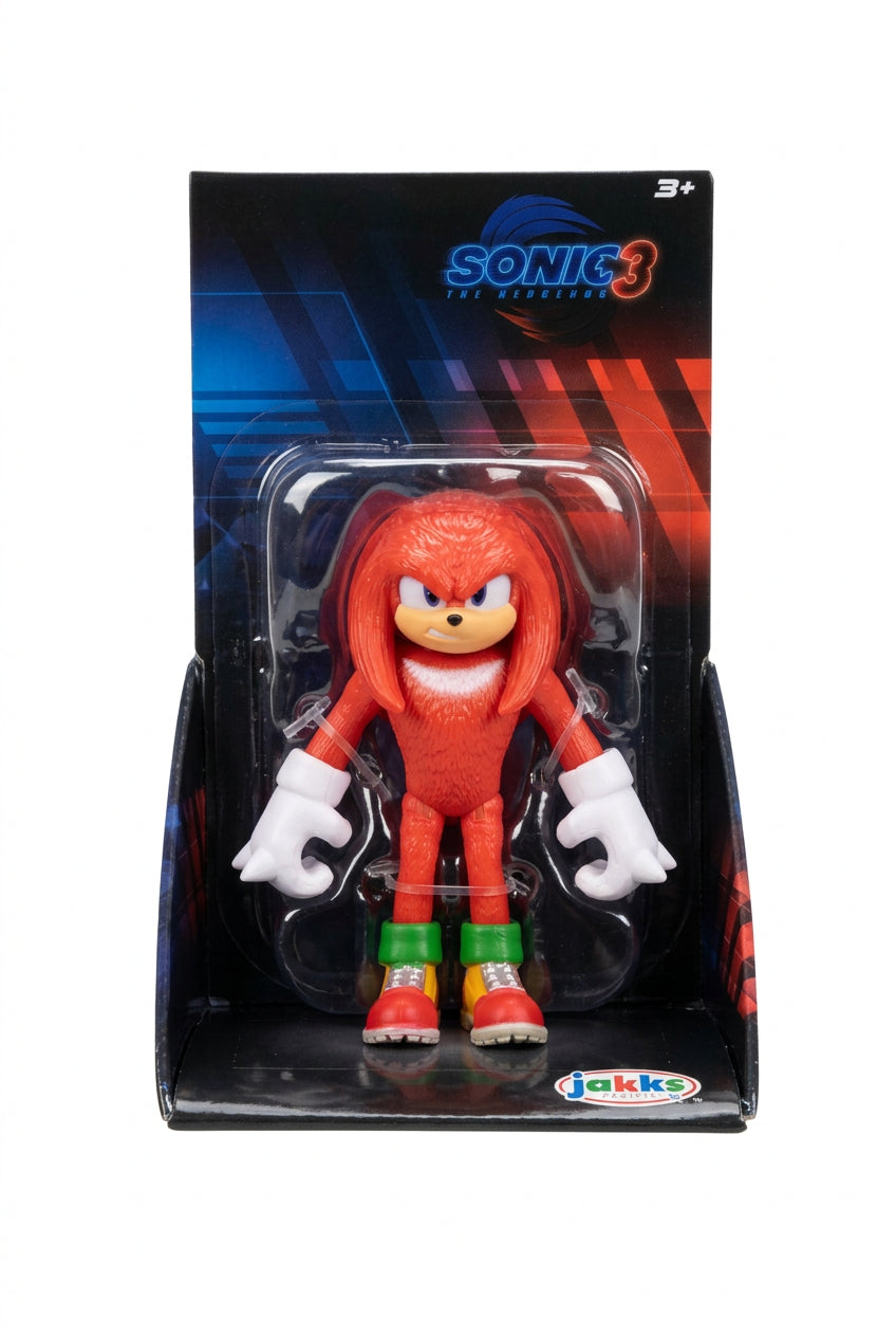 Sonic The Hedgehog 3 Movie KNUCKLES 2.5" Action Figure Jakks Pacific 2024