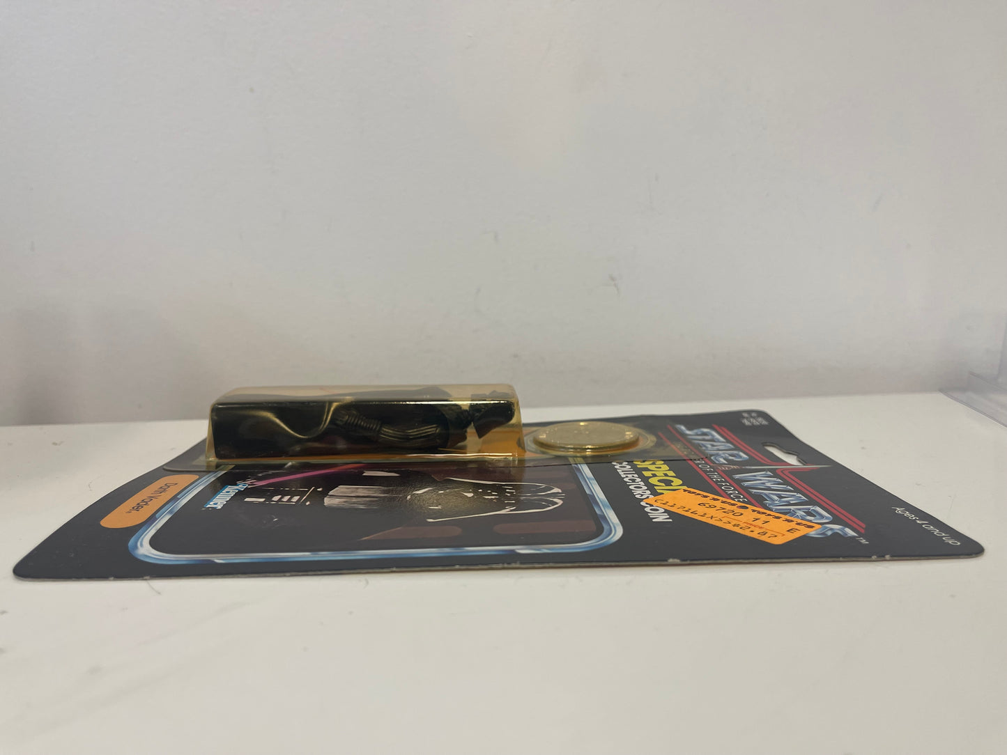 1984 Star Wars 92 Back Power Of The Force Darth Vader w/ Coin