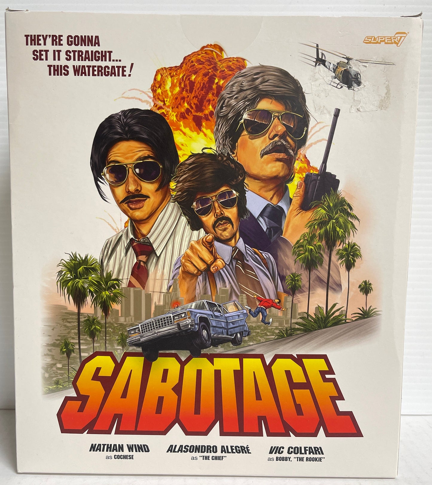 Super7 ULTIMATES! Beastie Boys Alasondro Alegré Sabotage Action Figure