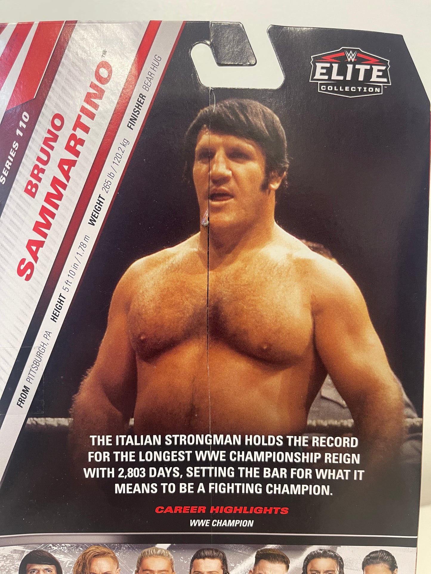 WWE Elite Collection Series 110 Bruno Sammartino
