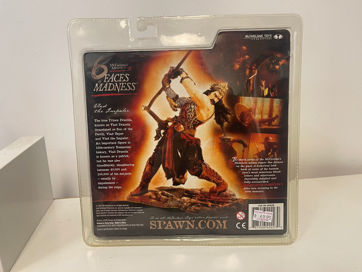 McFarlanes's Monsters III 6 Faces Of Madness Vlad The Impaler