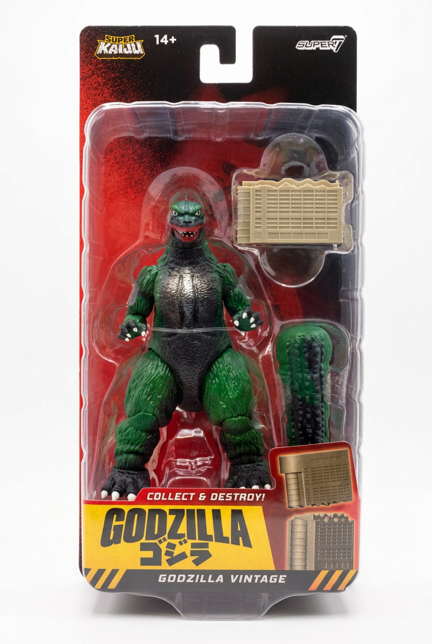 Toho Super Kaiju Godzilla Vintage Toy 80s Action Figure