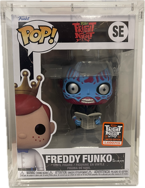Pop Funko Fright Night Freddy Funko As They Live Alien SE