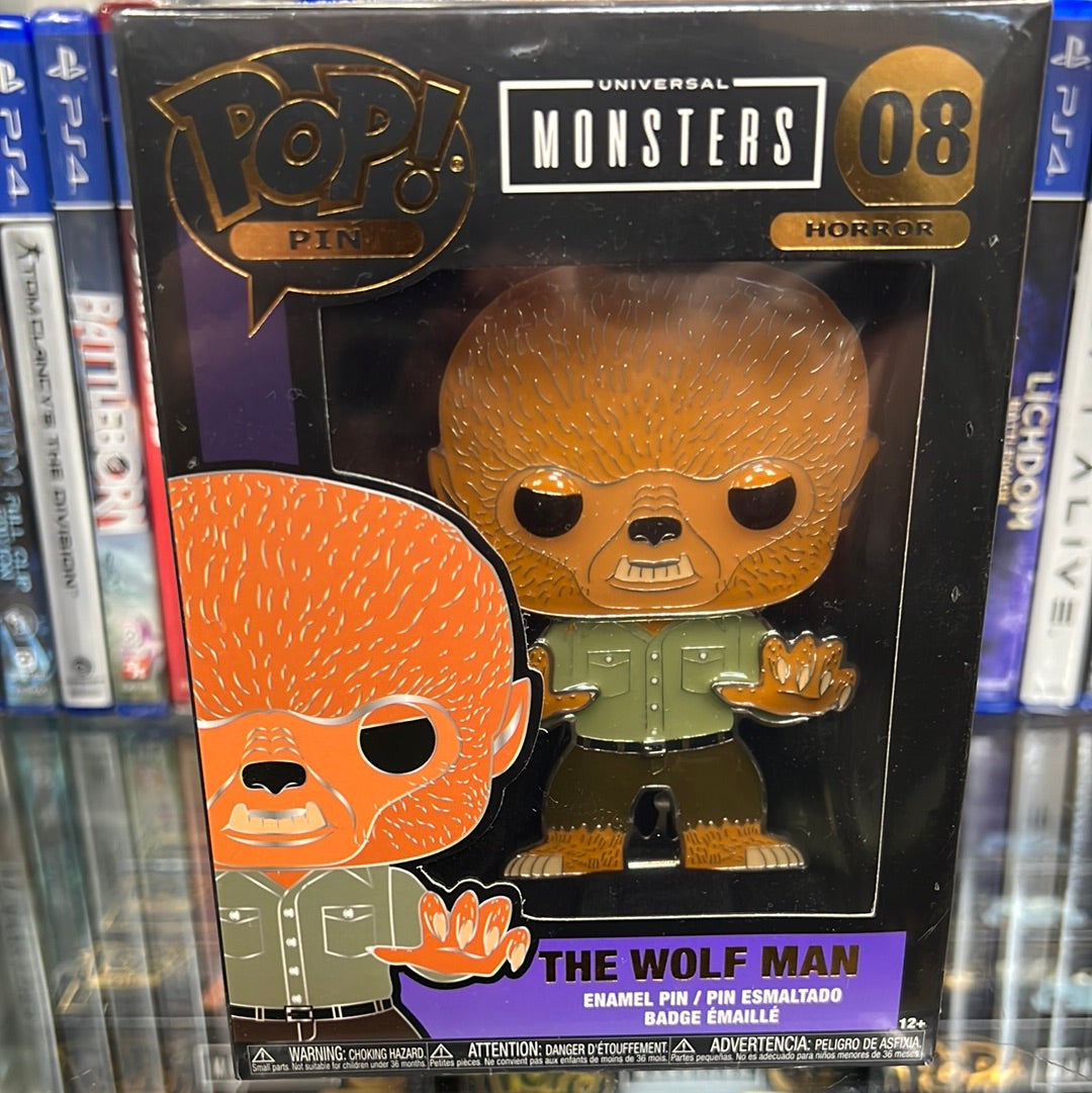 LF FUNKO PIN UNIVERSAL MONSTERS WOLF MAN