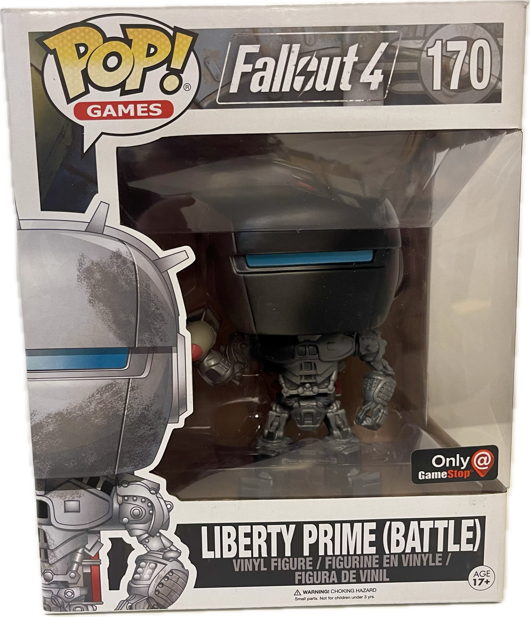 Pop Games Fallout 4 Liberty Prime (Battle) Vinyl Figure Exclusive