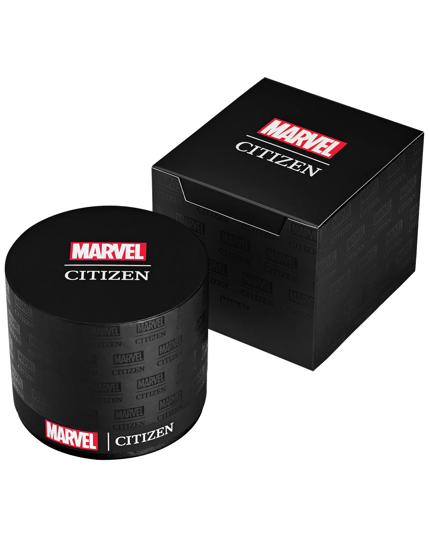 Citizen Men's Eco-Drive Marvel Avengers Watch, Gold Tone with Black Silicone Strap, 3-Hand Date, 44mm (Model: AW1155-03W)