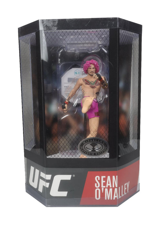 UFC Sean O'Malley Posed Figure Platinum Edition