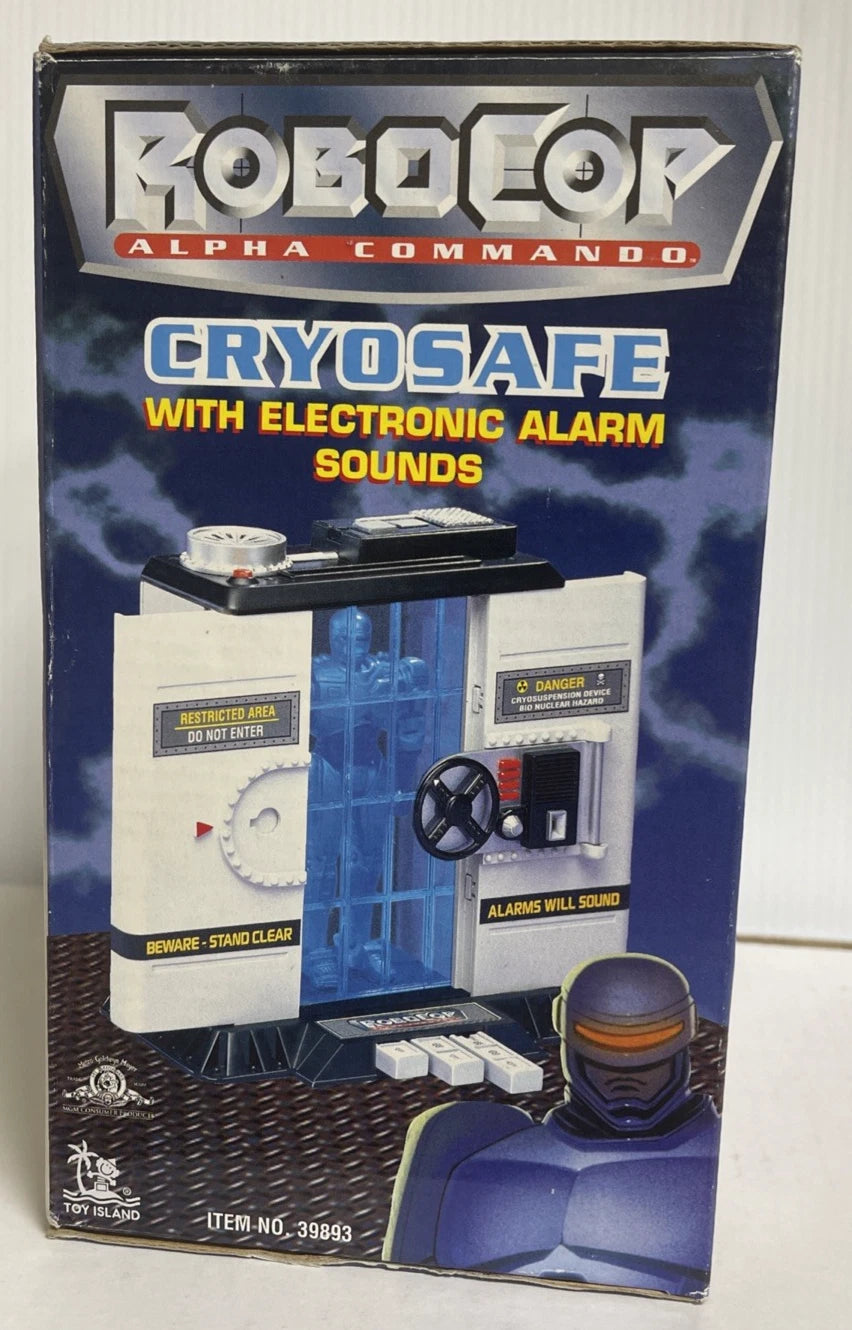 Toy Island Robocop Alpha Commando Cryosafe 1998 NIB