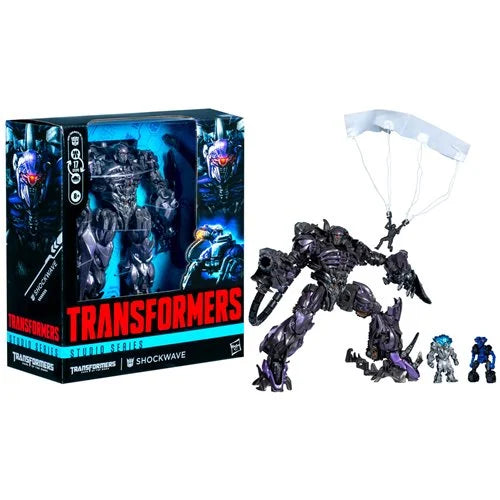 Transformers Toys Studio Series Leader Class DOTM Shockwave