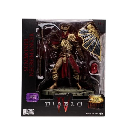 Diablo IV Wave 1 Bone Summoner Necromancer Epic 1:12 Scale Posed Figure