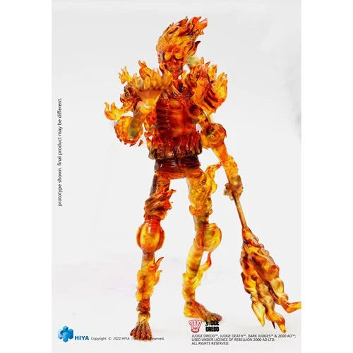 Judge Dredd Judge Fire Exquisite Mini Series 1:18 Scale Action Figure