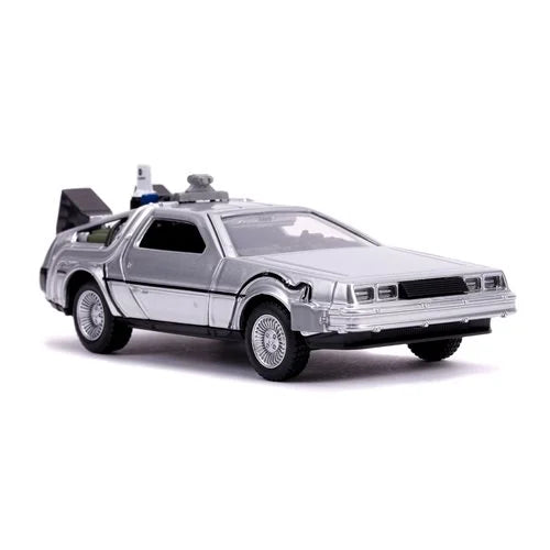 Back to the Future 2 Time Machine 1:32 Scale Die-Cast Metal Vehicle