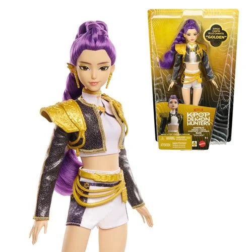 KPop Demon Hunters HUNTR/X Rumi Golden Singing Doll