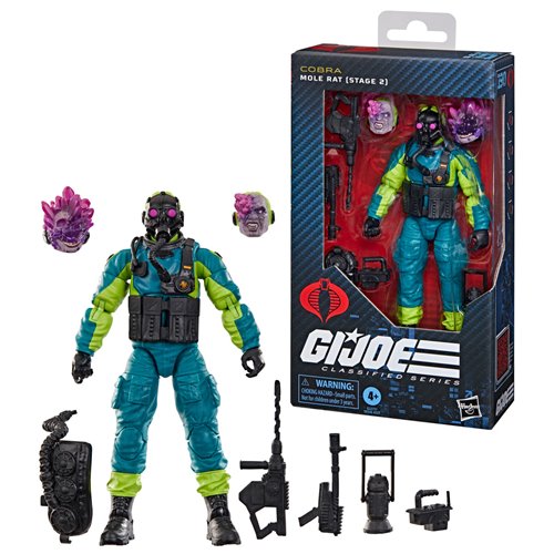G.I. Joe Classified Series #190 Mole Rat (Stage 2) 6-Inch Action Figure