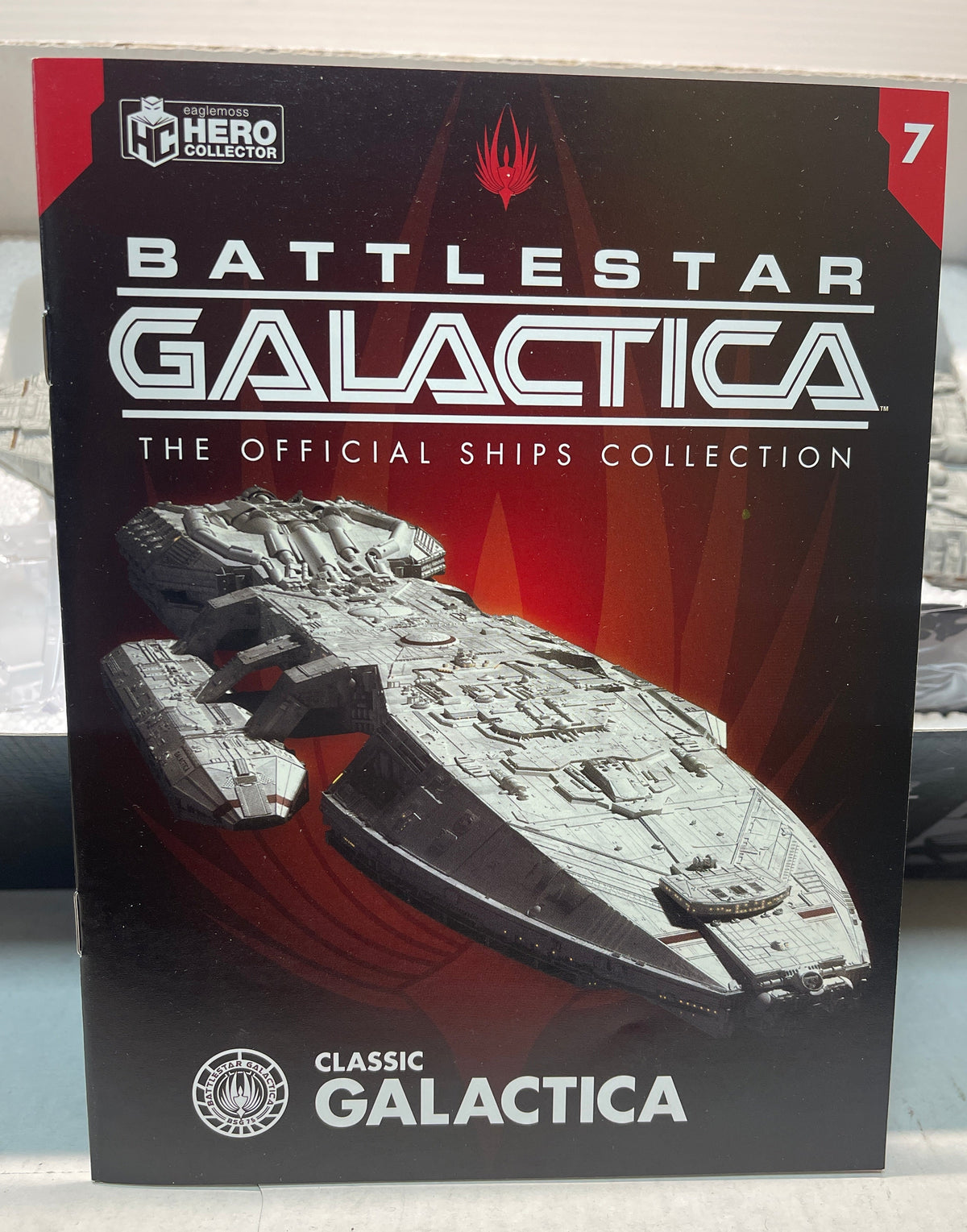 New Eaglemoss XL Battlestar Galactica Classic Galactica (1978 Series)