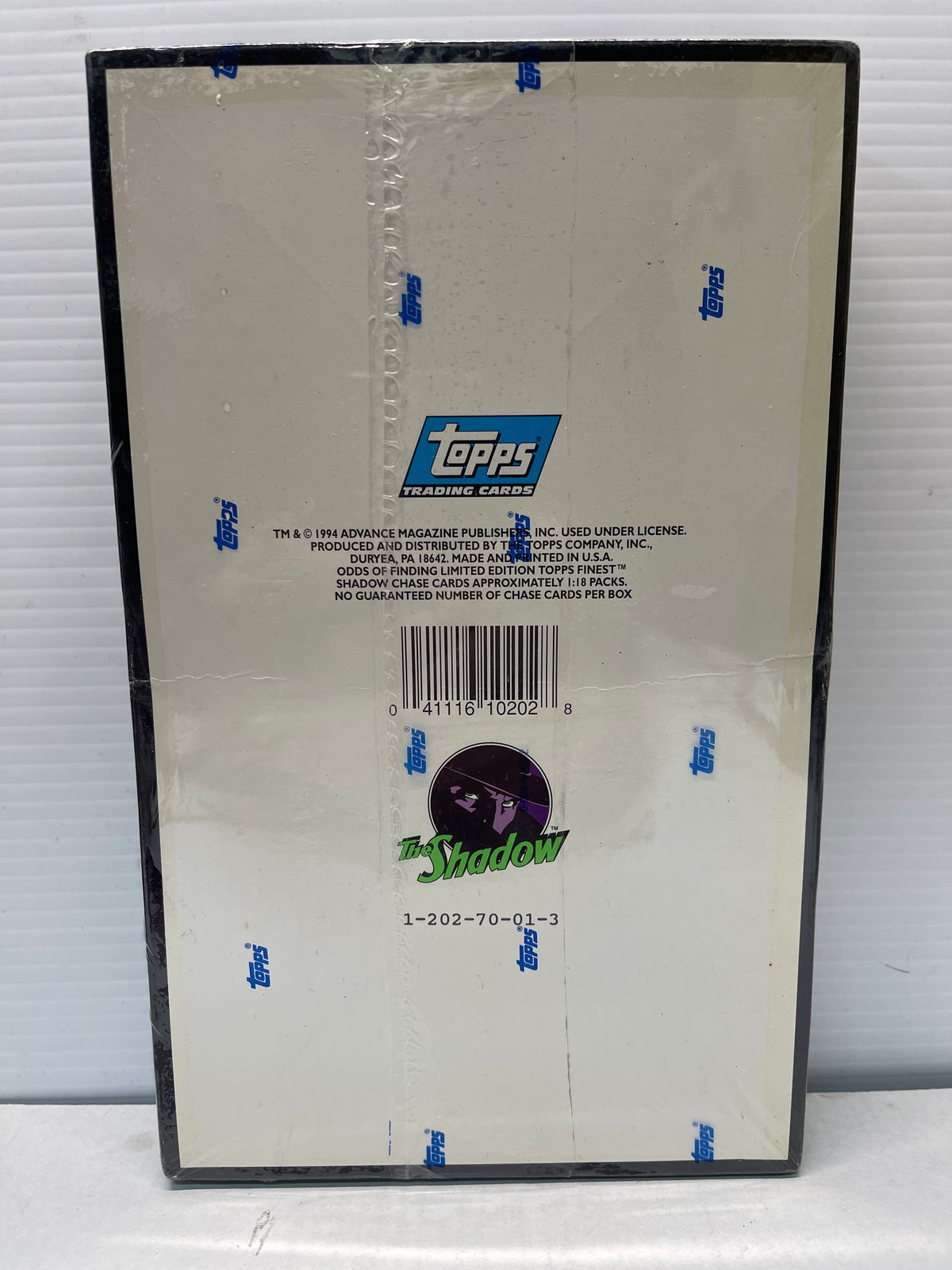 The Shadow Topps Deluxe Gold Series Super Premium Trading Cards 1994 Box