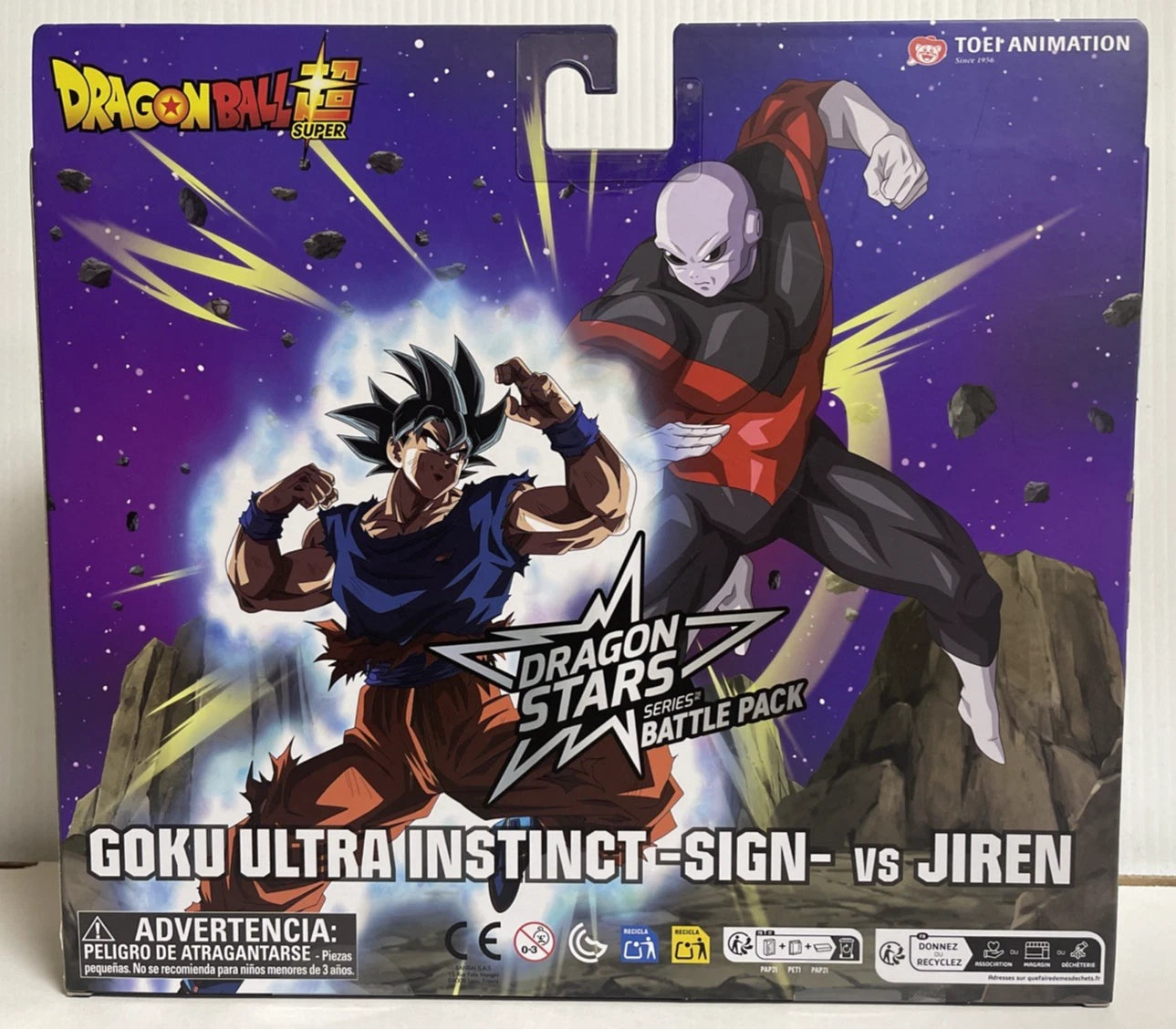 Dragon Ball - Goku Ultra Instinct Sign vs Jiren 6.5" Dragon Stars Battle Pack