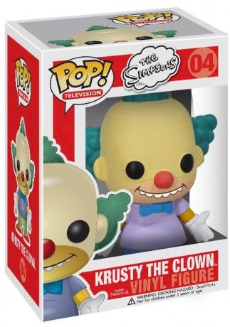 POP The Simpsons #04 Krusty The Clown Vaulted Rare